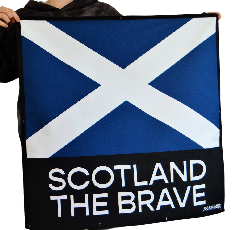 Scotland Saltire Flag Trampoline Net Decoration