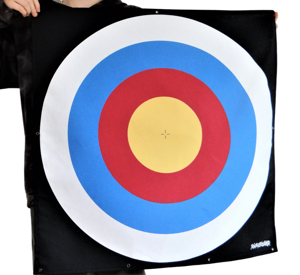 Bullseye Target Nerf Range or Ball Throwing Skills Garden Game