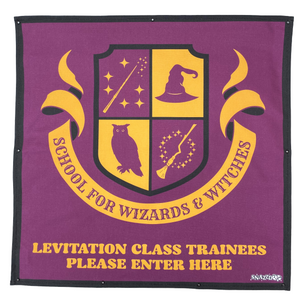 Trampoline Net Poster - Wizard School Levitation Class Sign