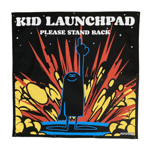 Fun Trampoline Net Decoration - Kid Launchpad!