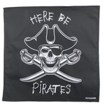 Skull and Crossbones Original Design Large Pirate Flag Tea Towel