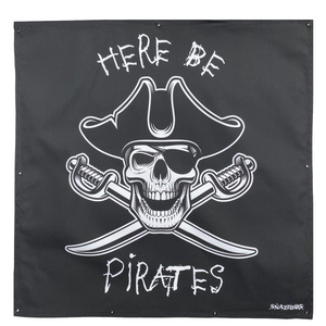 Pirate Flag For The Trampoline Net Or Anywhere