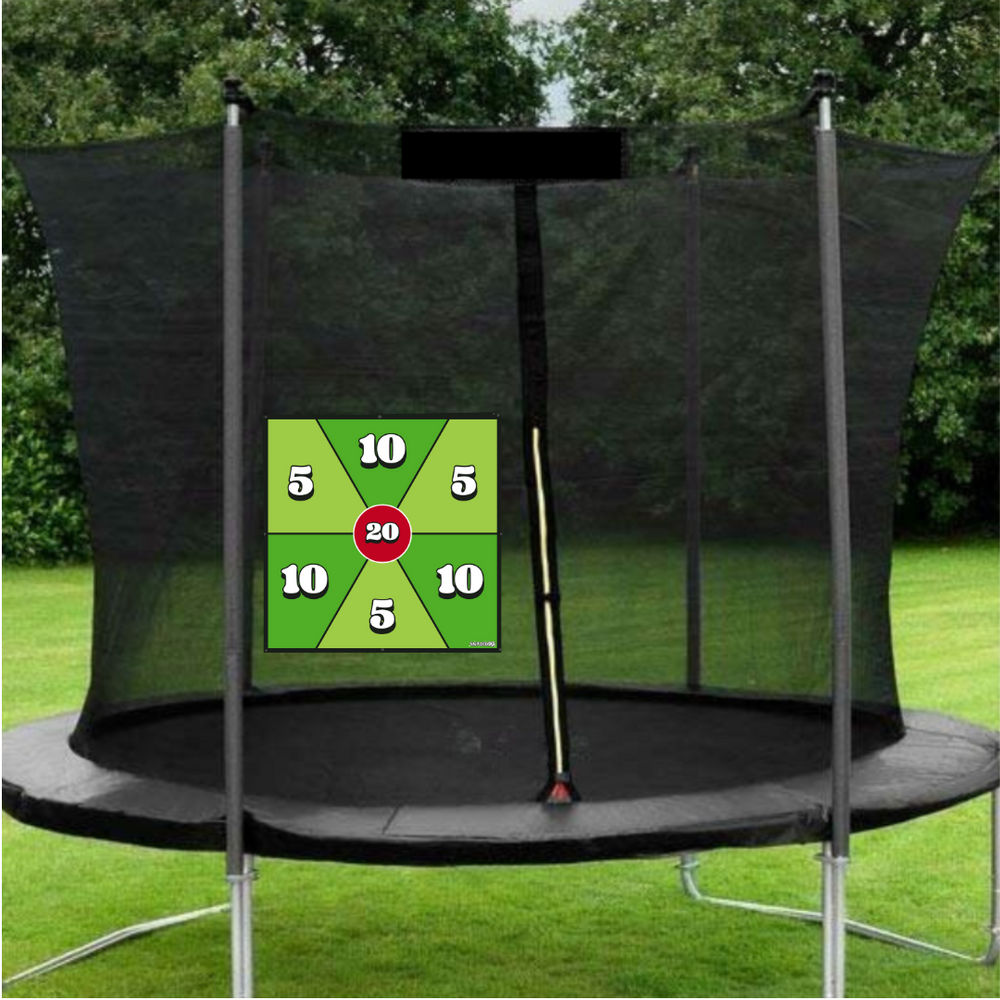 Nerf Target & Ball Throwing Skills Trampoline Net Garden Game