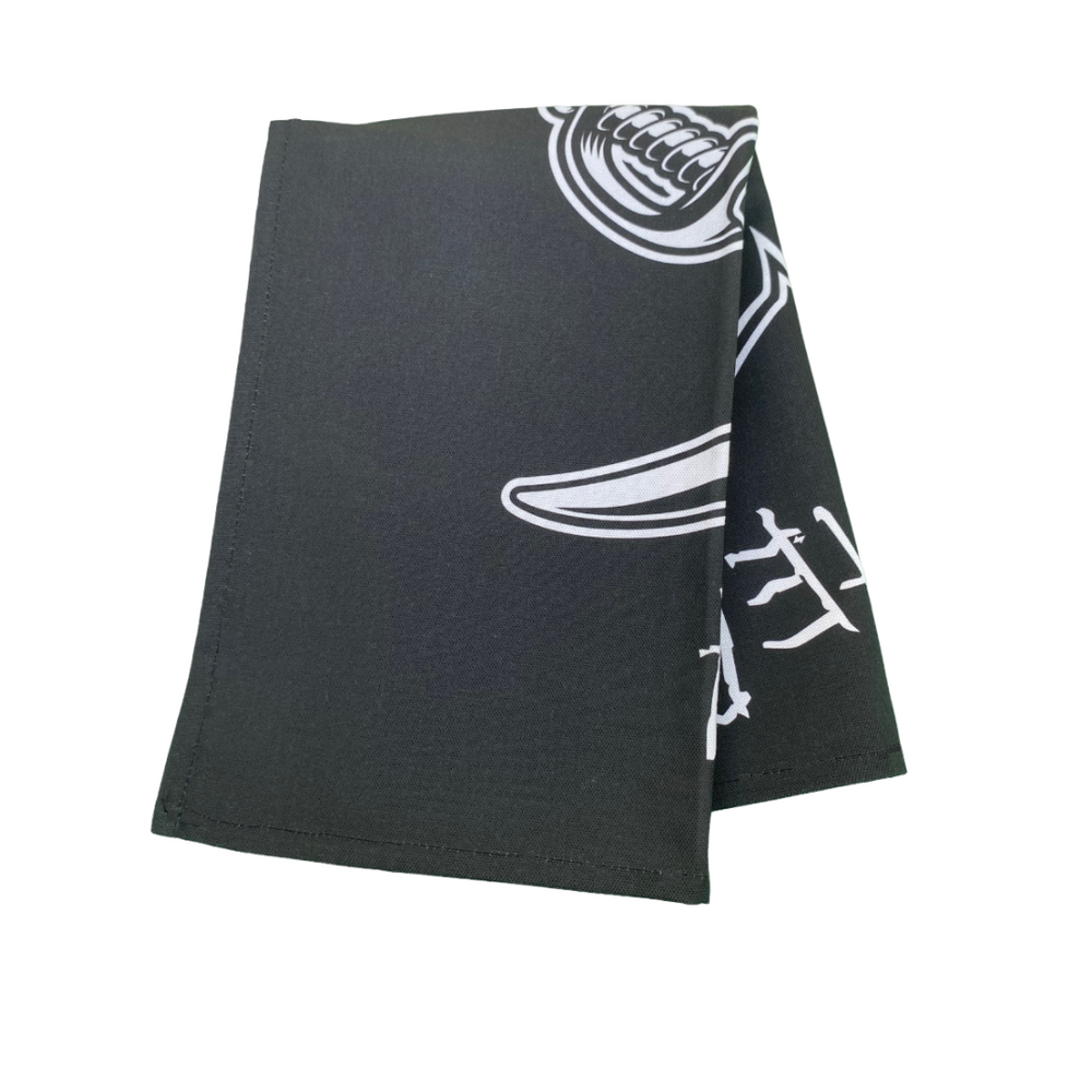 Skull and Crossbones Original Design Large Pirate Flag Tea Towel