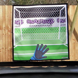 
            
                Load image into Gallery viewer, Trampoline Net Football Goal Skills Target Blue Keeper
            
        