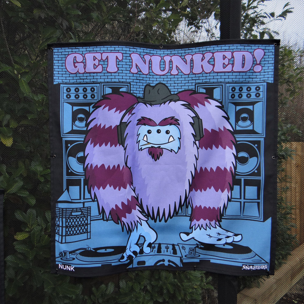 Trampoline Net Poster - Nunk from the Snazz Squad!